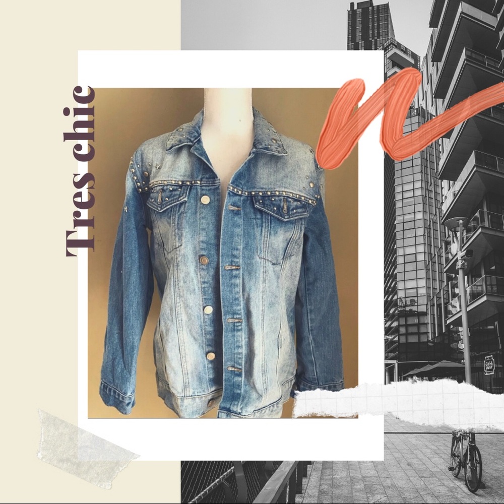 Studded Jean Jacket